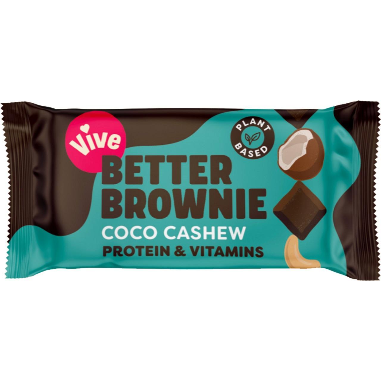 Vive Vegan Better Brownie- Coconut Cashew