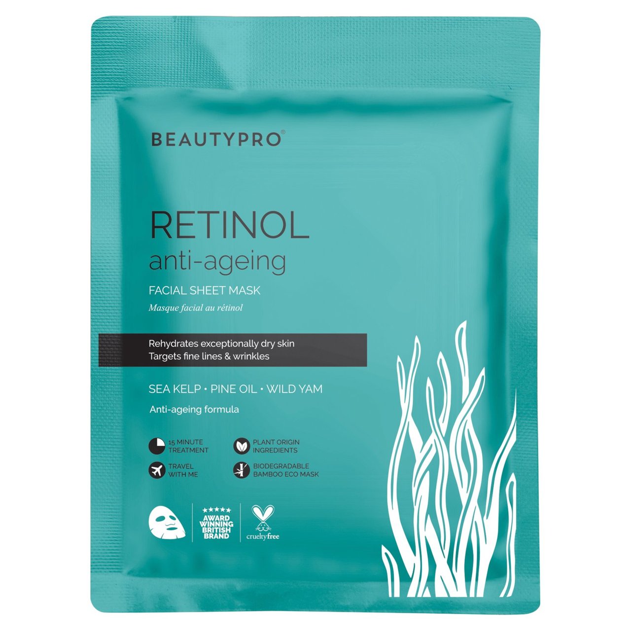 BEAUTYPRO RETINOL Facial Sheet Mask