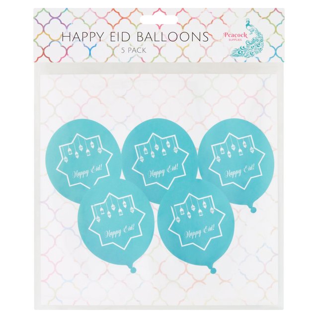 Eid Party Balloons 5Pk 5 per pack