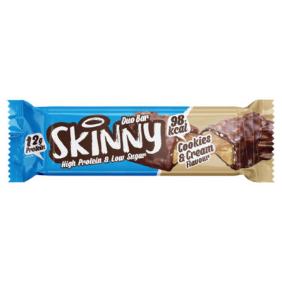 The Skinny Food Co. Duo Bar Cookies & Cream Flavour 2 x 30g