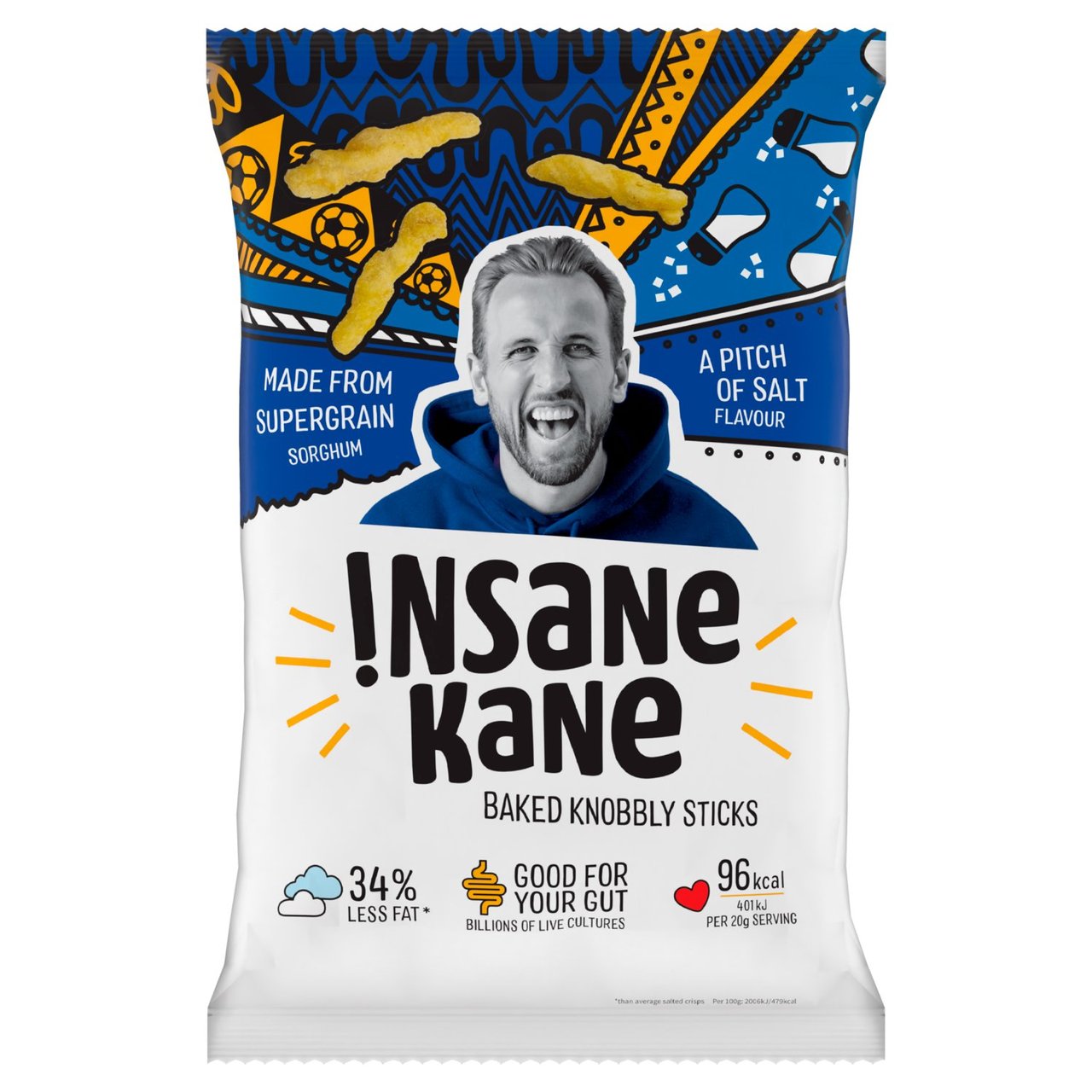 Insane Kane A Pitch of Salt - Baked Knobbly Sticks