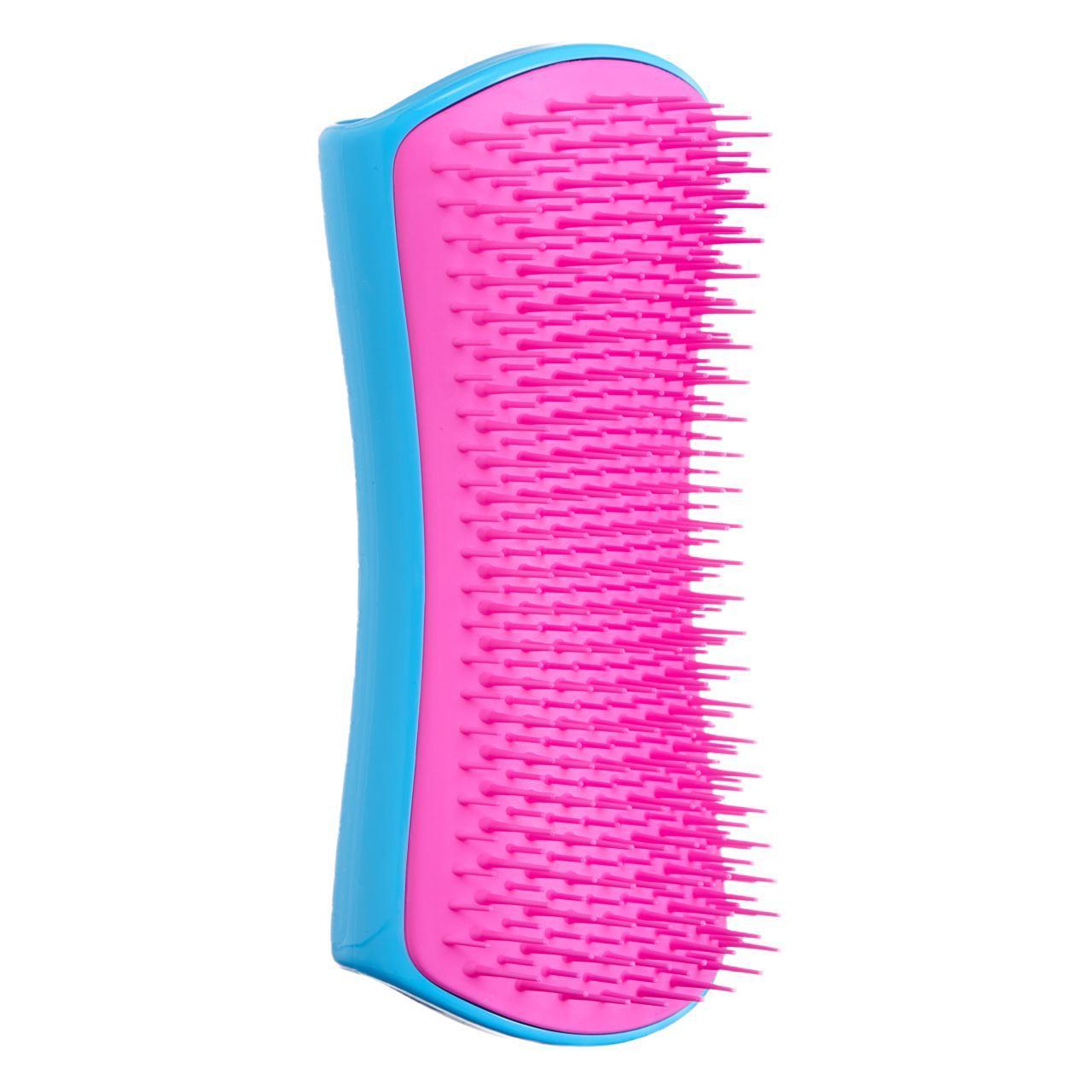 Pet Teezer De-shedding Dog Grooming Brush - Blue / Pink