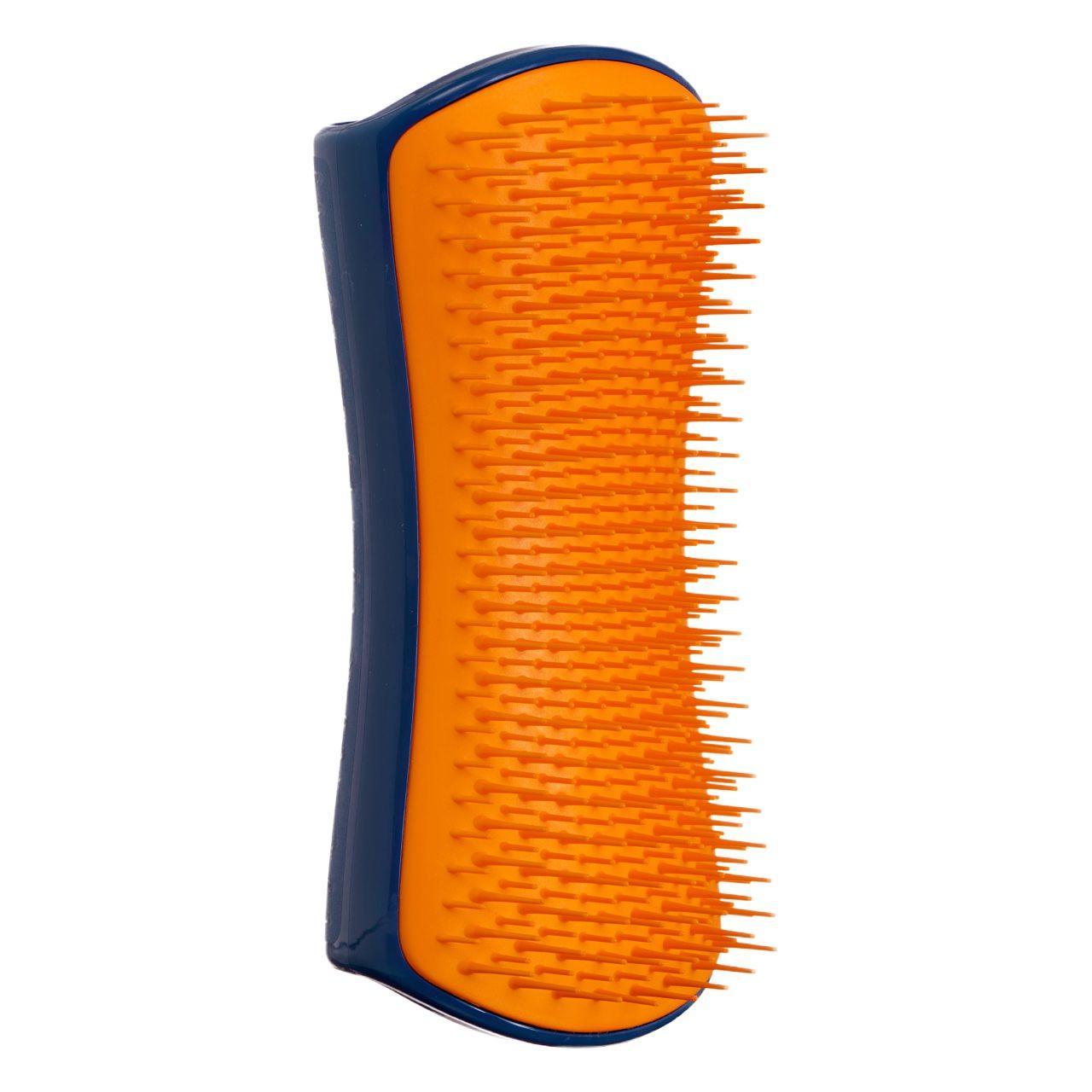 Pet Teezer Detangling Dog Grooming Brush - Navy / Orange