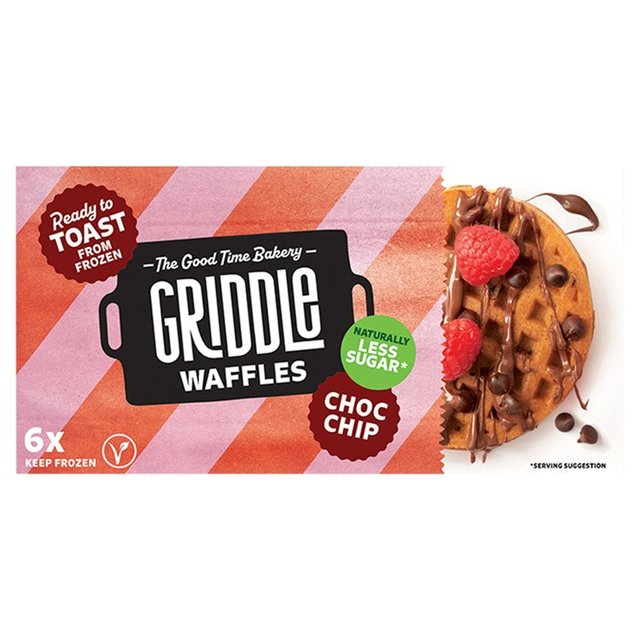 Griddle Choc-Chip Toaster Waffles