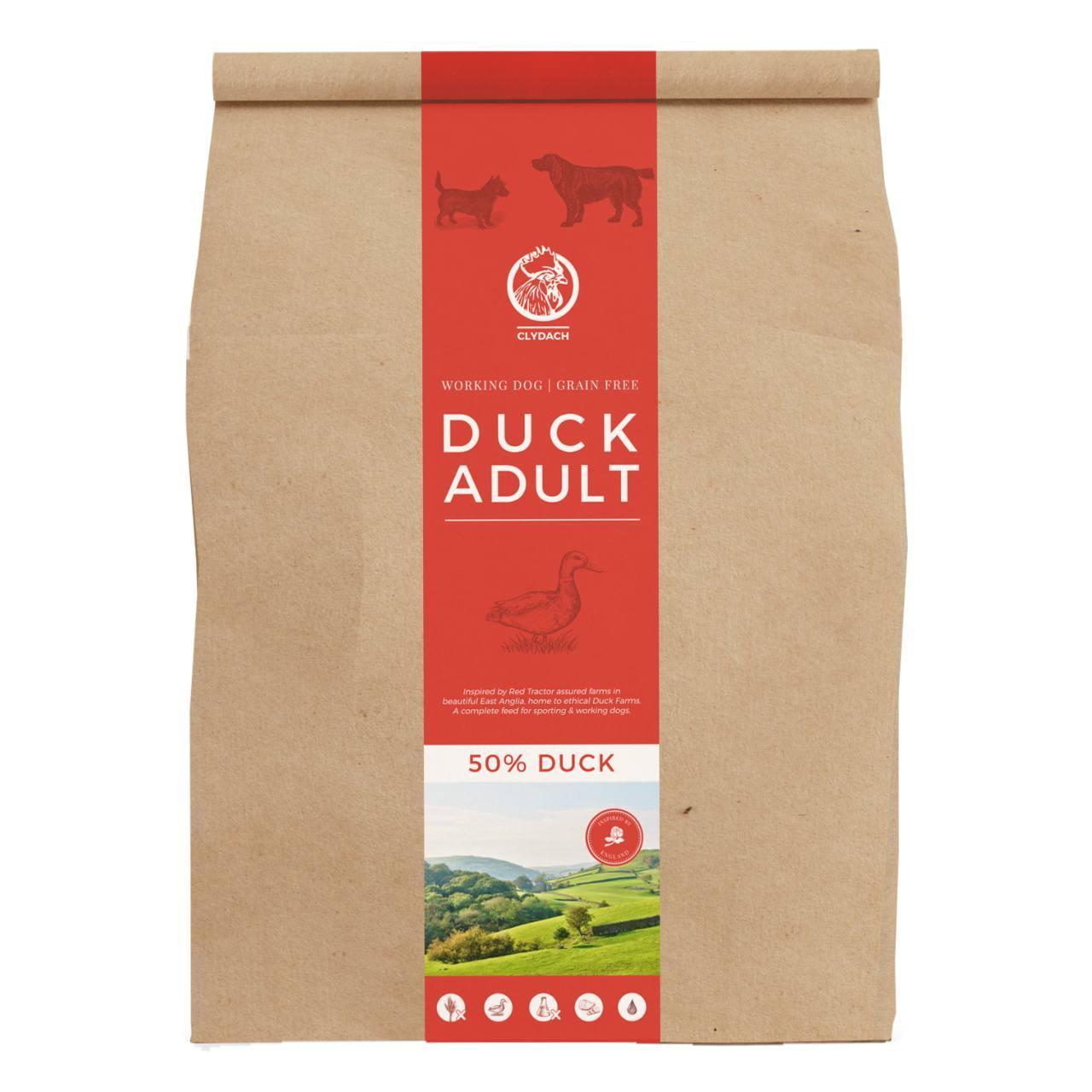 Clydach Farm Grain Free Duck Dry Dog Food