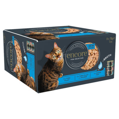 Encore Cat Tin Multipack Fish