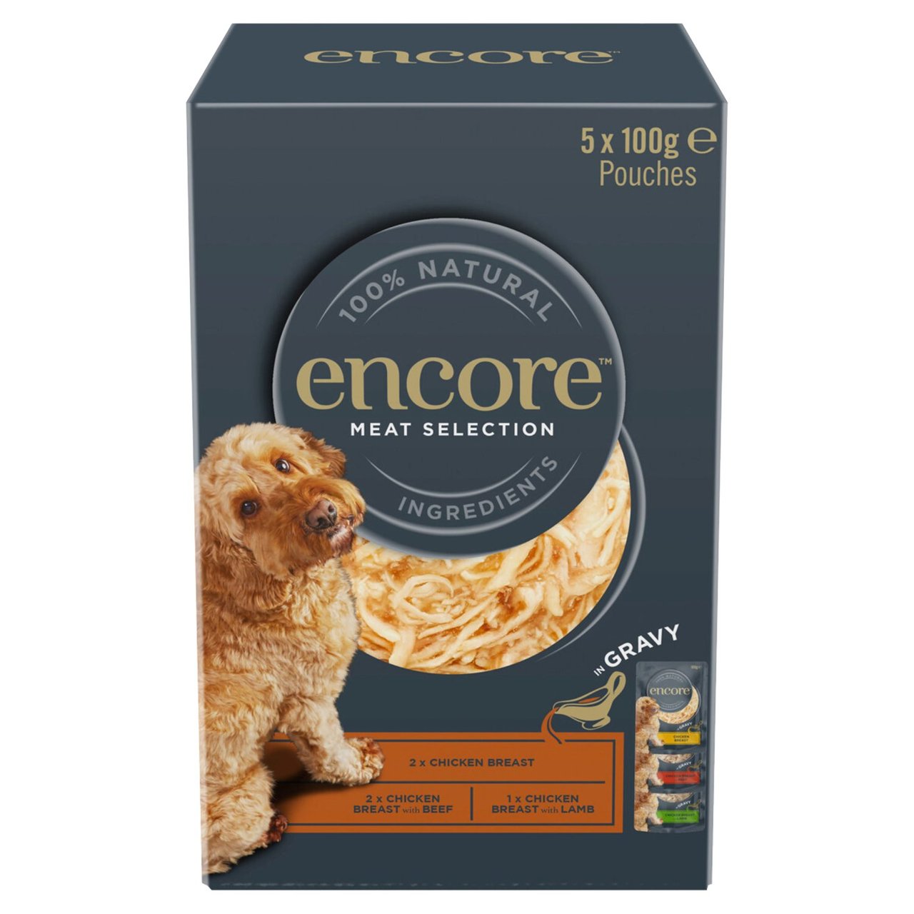 Encore Meat Selection in Gravy 5 x 100g