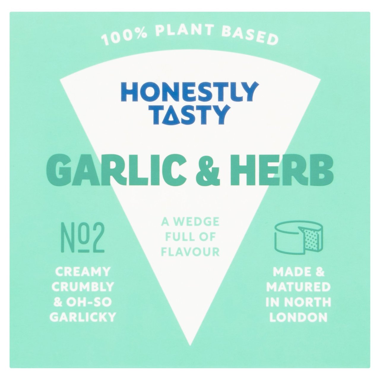 Honestly Tasty Garlic & Herb Vegan Cheese Spread