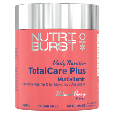 Nutriburst TotalCare Plus Multivitamin Burst Mixed Berry Flavour 60 Gummies