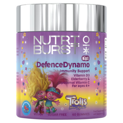 Nutriburst DefenceDynamo Immunity Support 60 Gummies for Ages 4 +