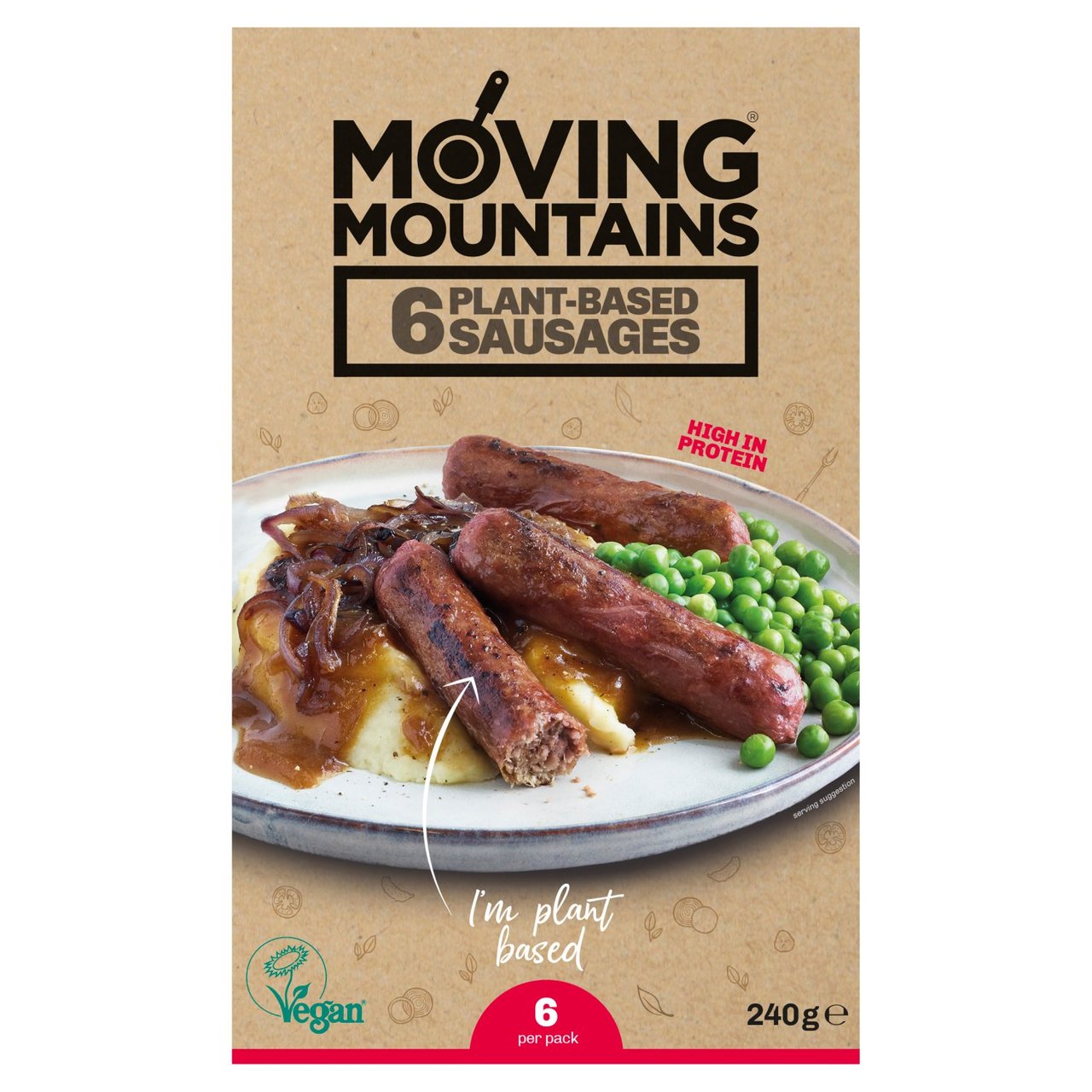 Moving Mountains Plant-Based Sausages