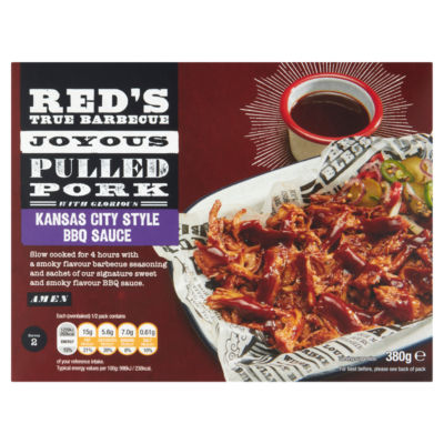 Red's True Barbecue Joyous Pulled Pork with Glorious Kansas City Style BBQ Sauce