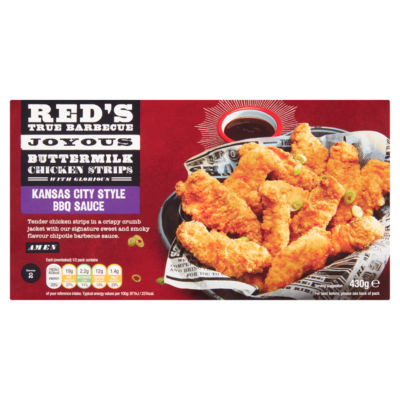 Red's True Barbecue Joyous Buttermilk Chicken Strips with Glorious Kansas City Style BBQ Sauce