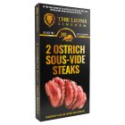 The Lions Kingdom 2 Ostrich Sous-Vide Steaks 250g