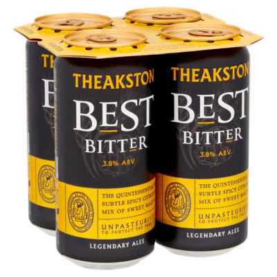 Theakston Best Bitter Beer Cans  4 x 440ml