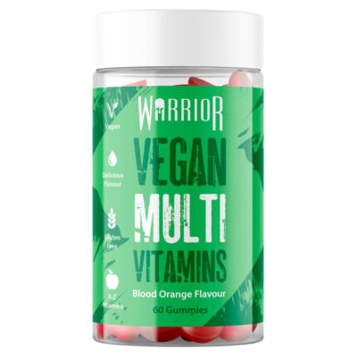 Warrior Vegan Multi Vitamins Blood Orange Flavour 196g