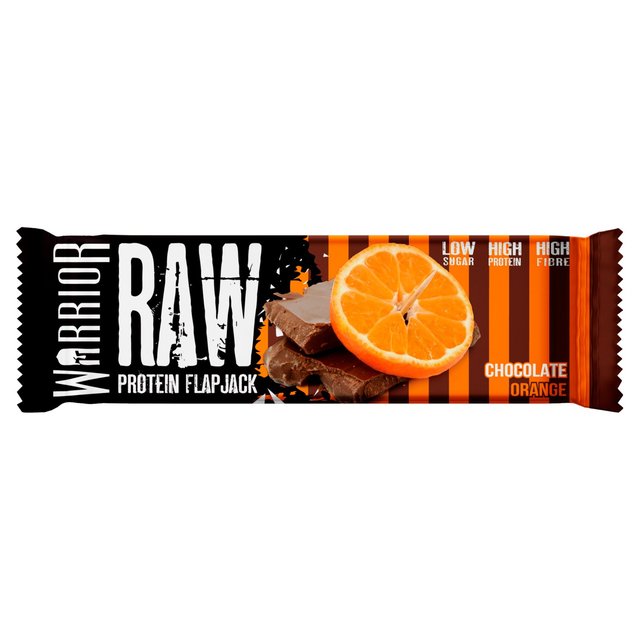 Warrior Raw Protein Flapjack-Chocolate Orange  75g