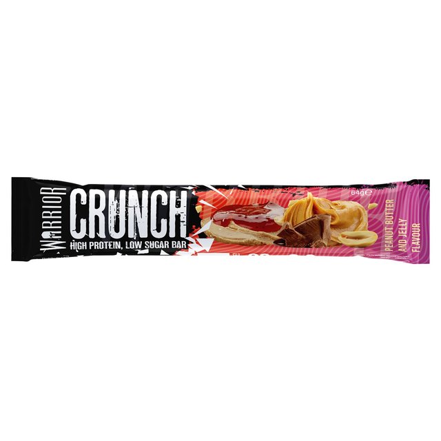 Warrior Crunch Peanut Butter & Jelly Bar  64g