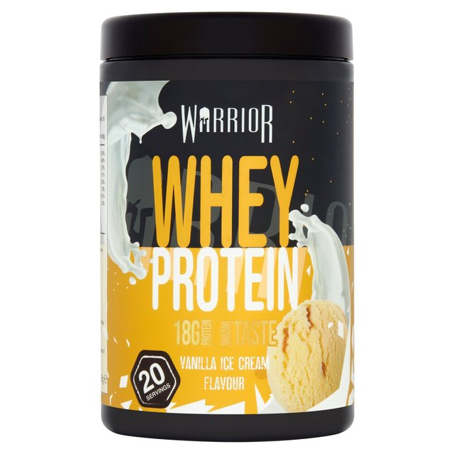 Warrior Whey Protein Vanilla Ice Cream Flavour