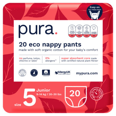 Pura Eco Nappy Pants Size 5