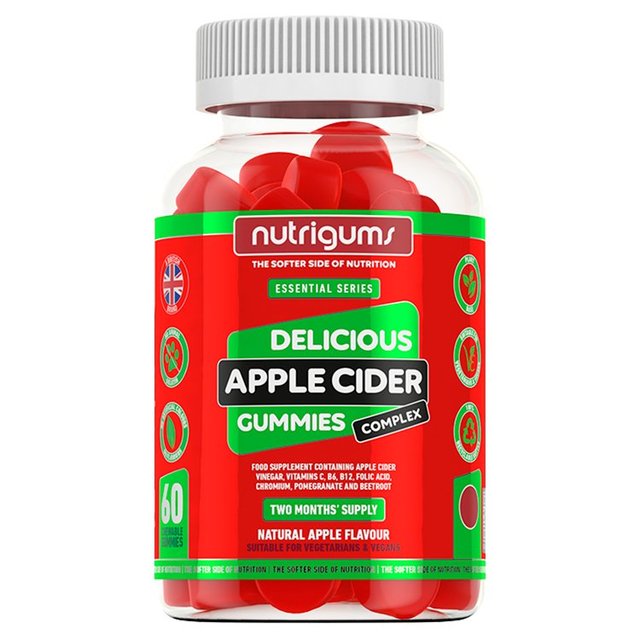 Nutrigums Apple Cider Vinegar Gummies 60 per pack