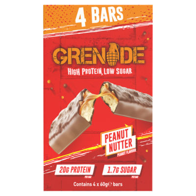 Grenade Peanut Nutter Flavour Bars