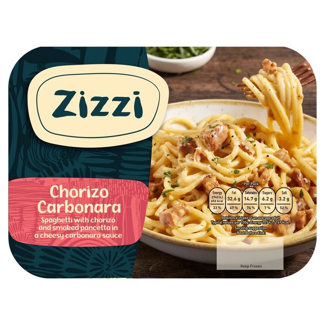 Zizzi Chorizo Carbonara  400g