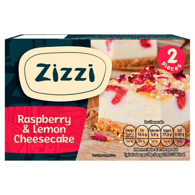 Zizzi Lemon & Raspberry Cheesecake  2 x 90g