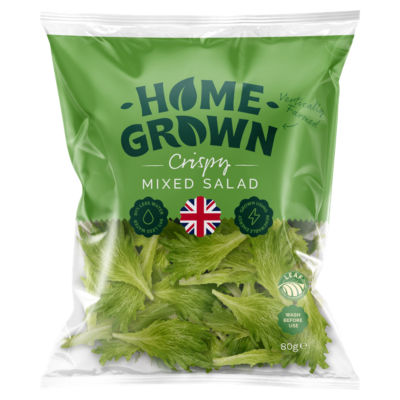 Homegrown Crispy Mixed Salad 80g