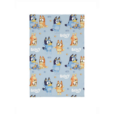 Bluey Let's Play' Fleece Blanket