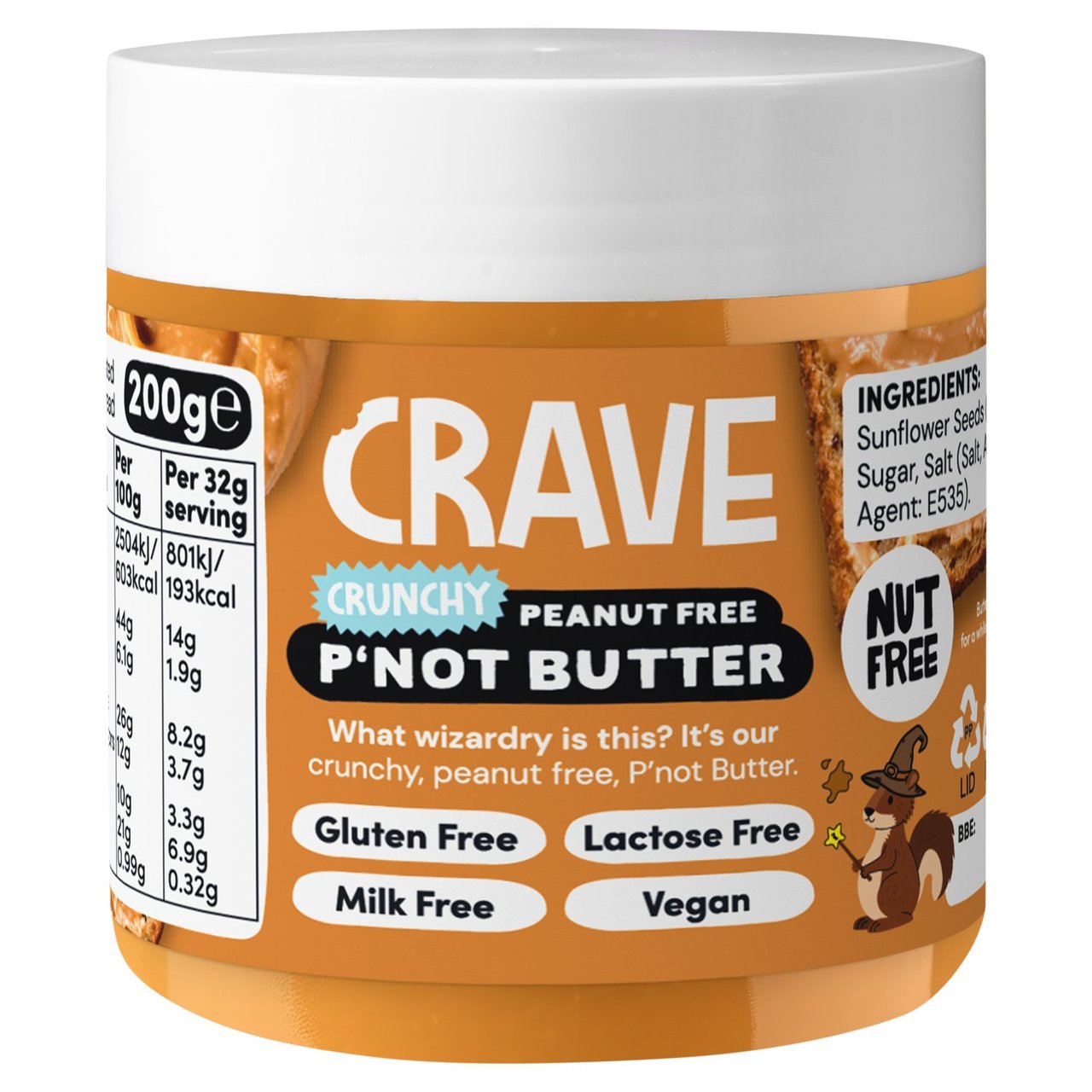 Crave Crunchy Pnot Butter 200g