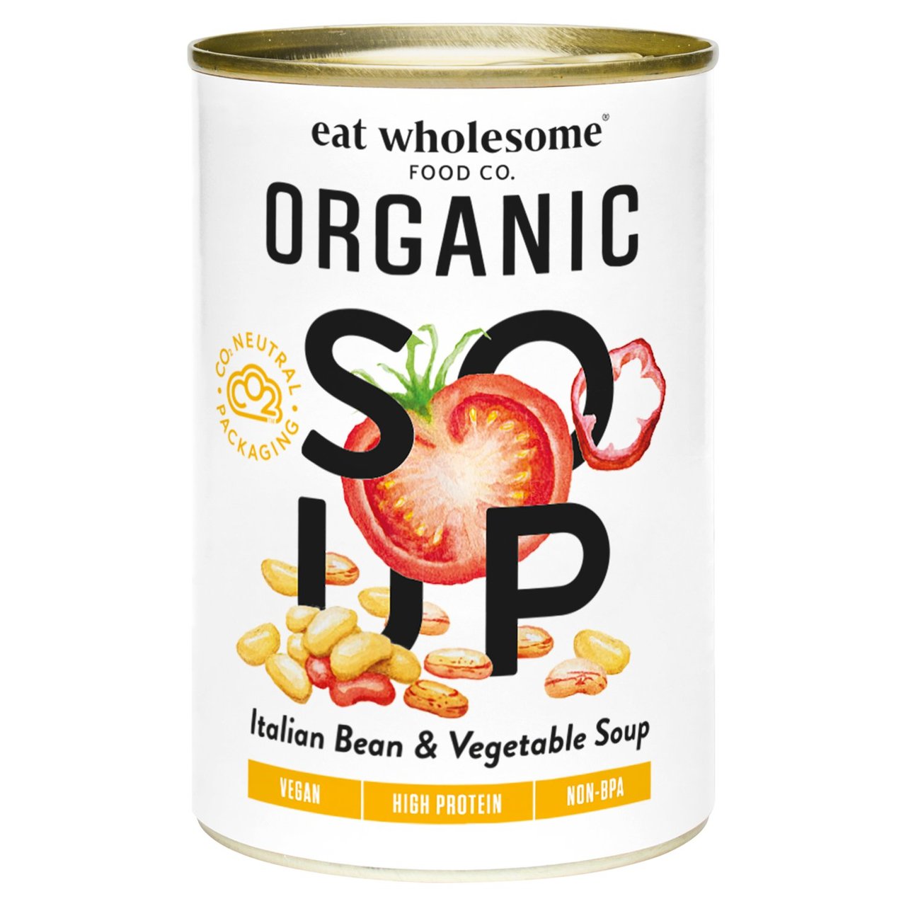 Eat Wholesome Organic Bean & Vegetable Soup