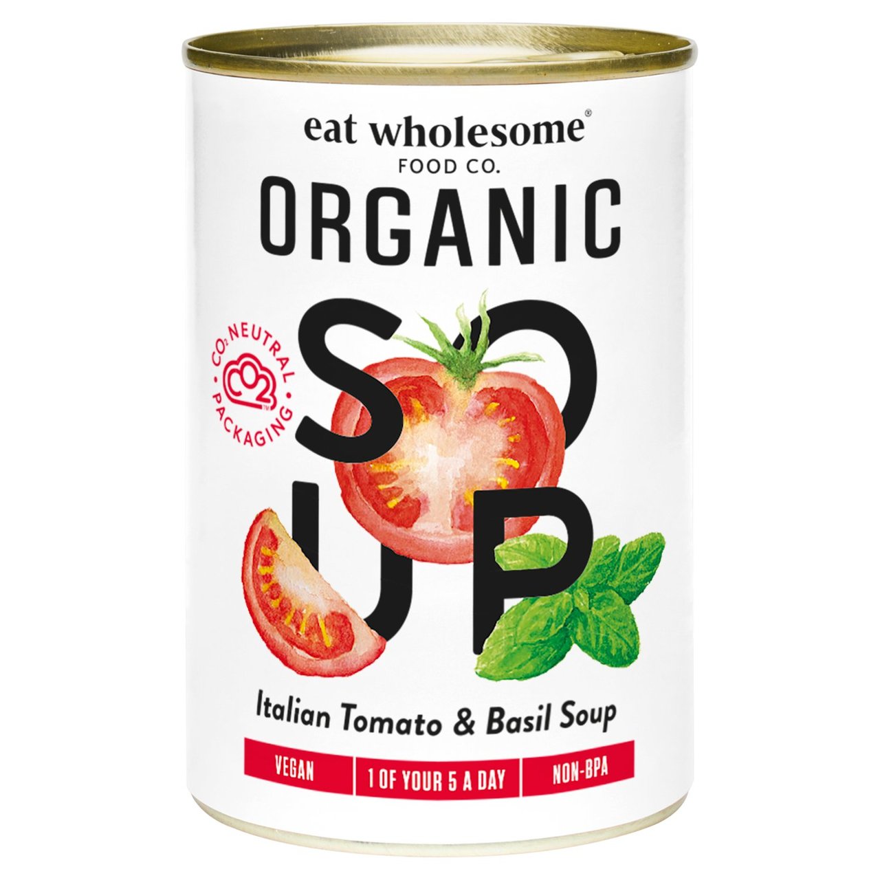 Eat Wholesome Organic Italian Tomato & Basil Soup