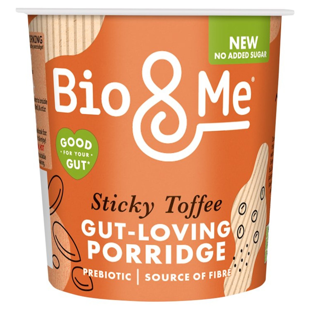 Bio&Me Sticky Toffee Pudding Porridge Pot