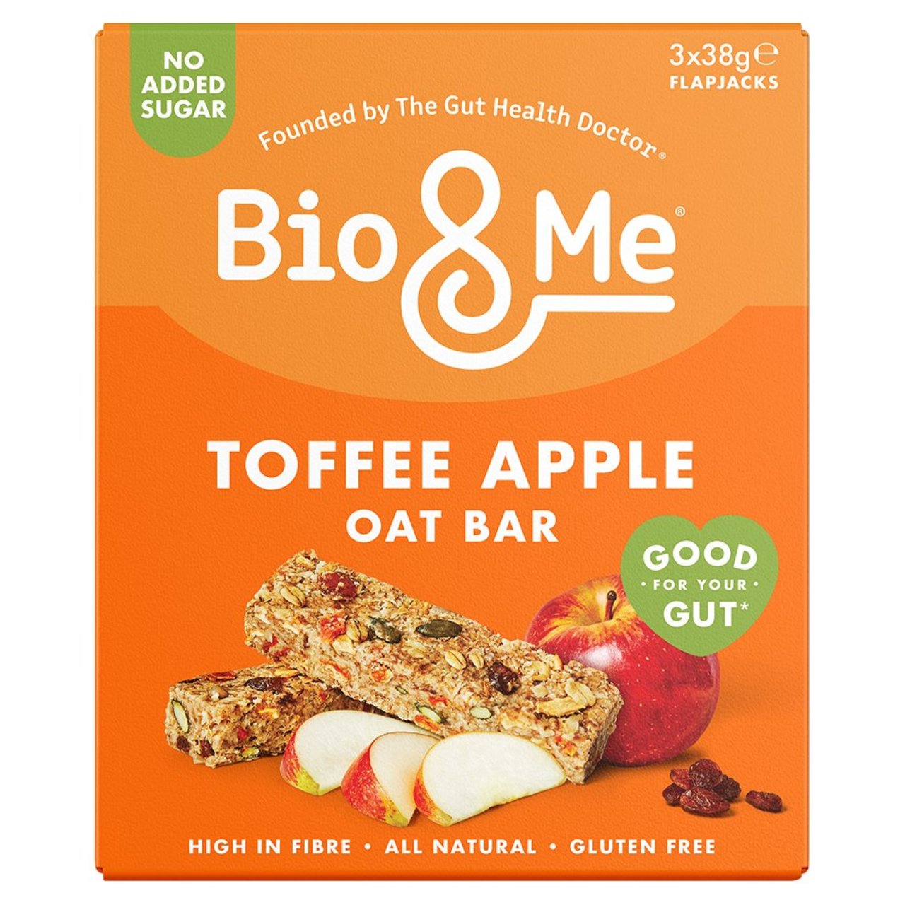 Bio&Me Toffee Apple Oat Bars