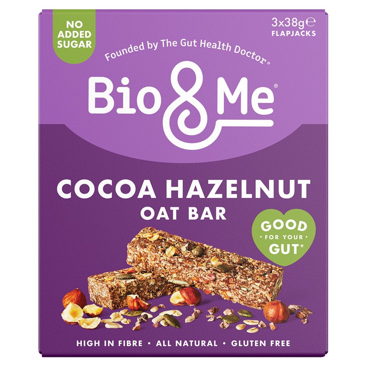 Bio&Me Cacao & Hazelnut Oat Bars