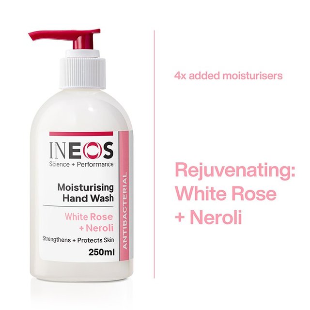 INEOS Moisturising Handwash White Rose + Neroli  250ml