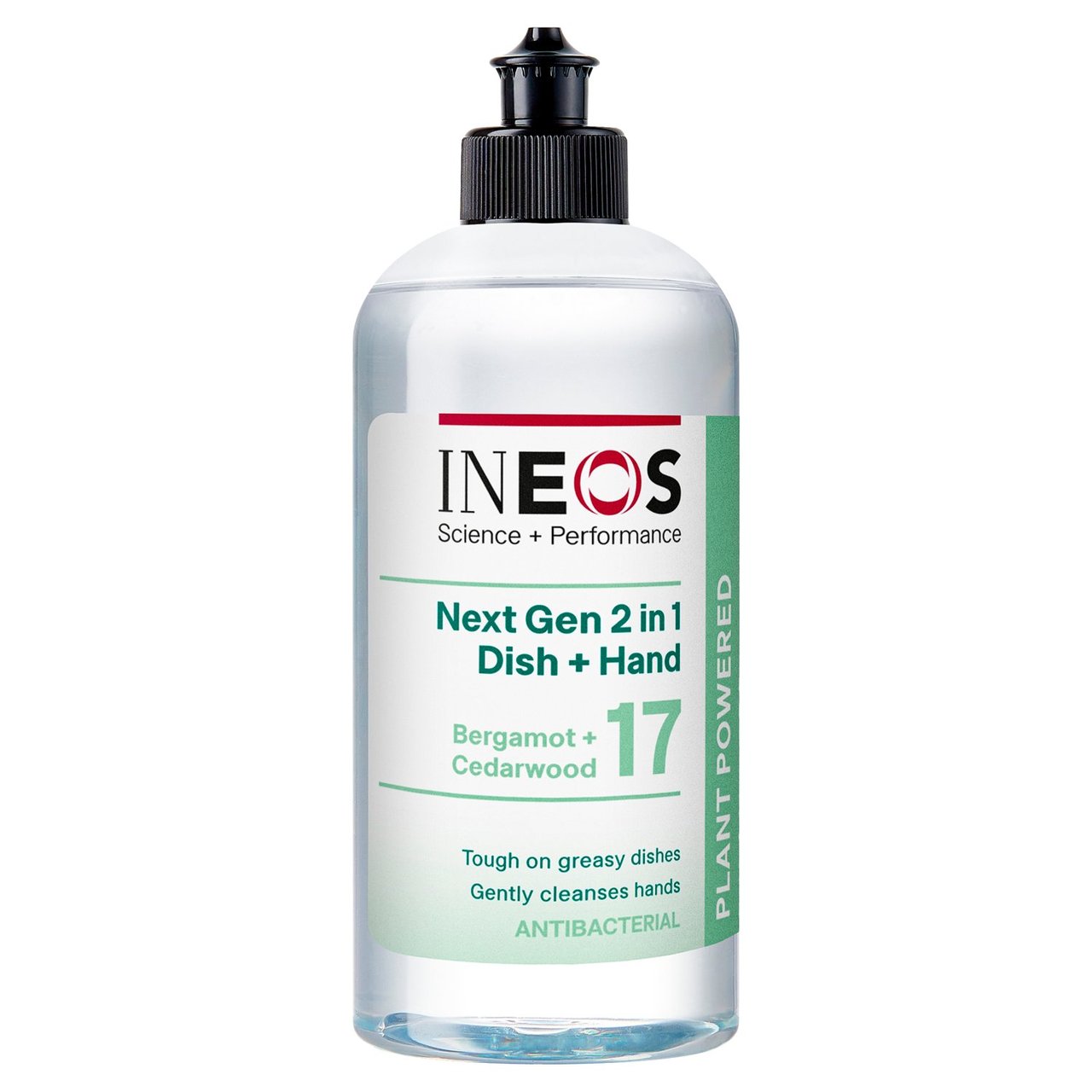 INEOS 2in1 Washing Up Liquid Bergamot + Cedarwood 500ml