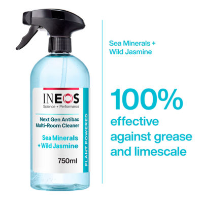 INEOS Next Gen Antibac Multi-Room Cleaner Sea Minerals + Wild Jasmine 750ml