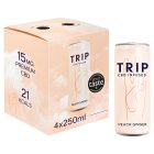 TRIP CBD Infused Peach Ginger Cans