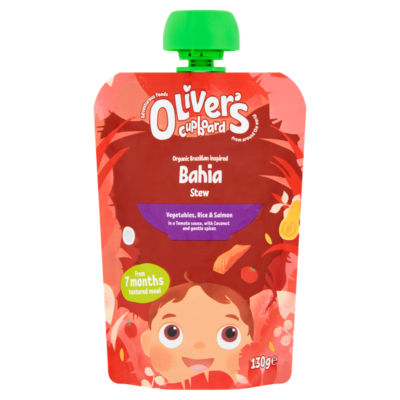 Oliver's Cupboard Organic Brazilian Inspired Bahia Stew Textured Meal From 7 Months 130g