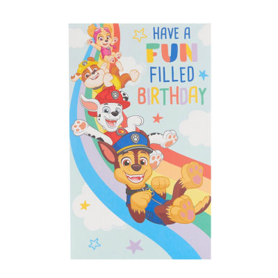 Paw Patrol Birthday Card