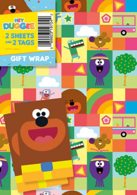 Hey Duggee Flat Wrap and Gift Tags