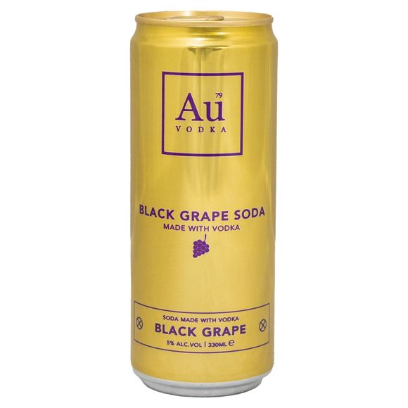 Au Vodka Black Grape Soda 33cl