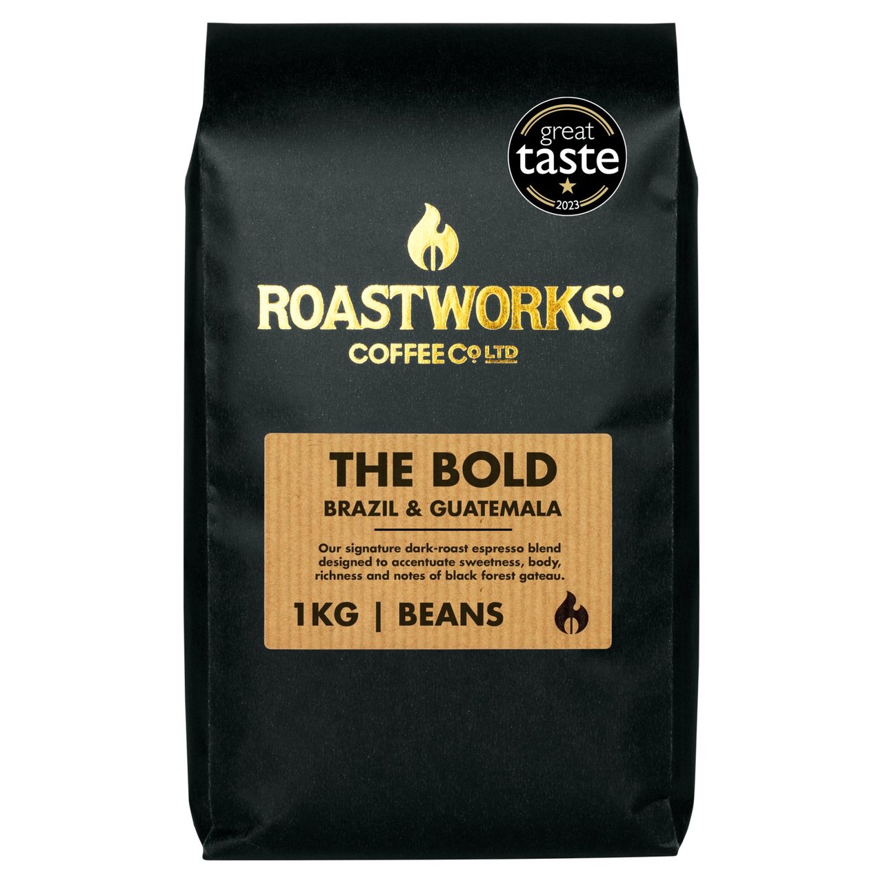 Roastworks The Bold Whole Bean Coffee 1kg