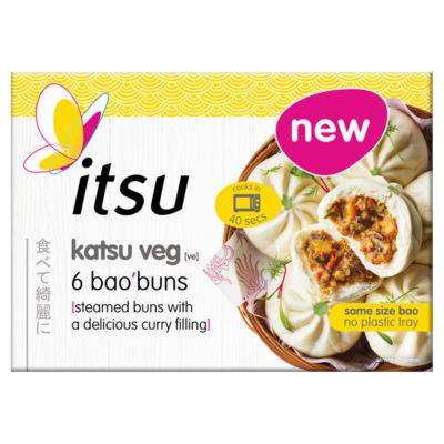 itsu Katsu Veg Bao Buns x6 270g