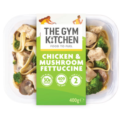 The Gym Kitchen Chicken & Mushroom Fettuccine 400g