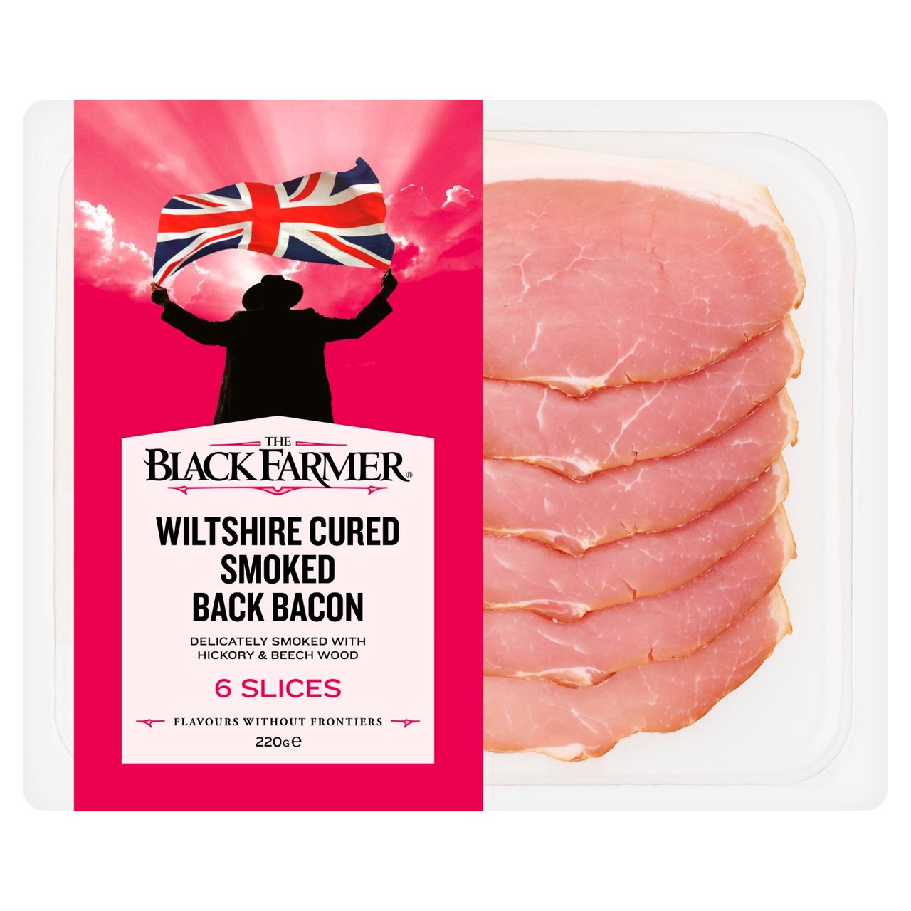 The Black Farmer Wiltshire Cured Bacon - Smoked