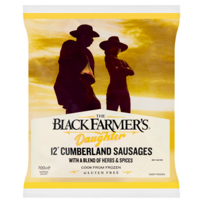 The Black Farmer Daughter 12 Cumberland Sausages 700g