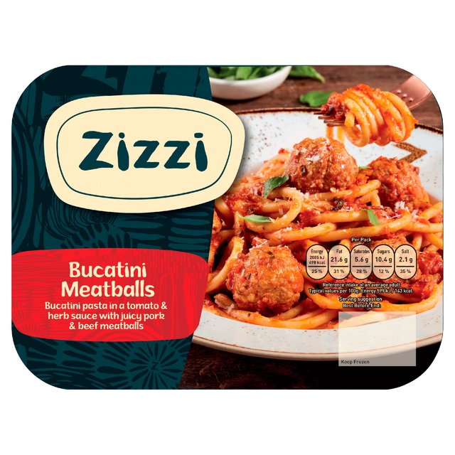 Zizzi Bucatini Meatballs  375g